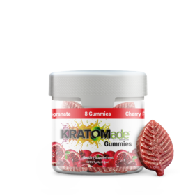 KRATOMade Cherry Pomegranate Gummies with 25mg of MIT