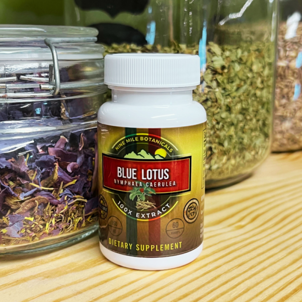 Nine Mile Botanicals Blue Lotus Extract 100