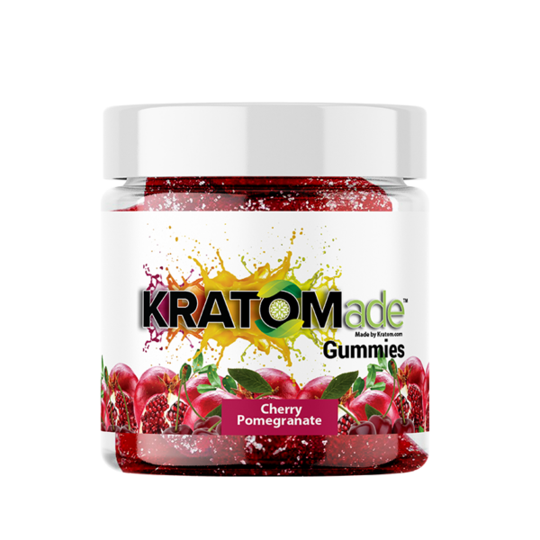 KRATOMade Cherry Pomegranate Gummies