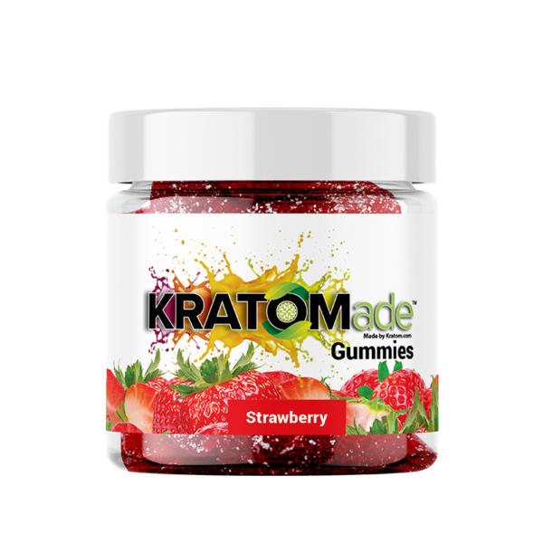 KRATOMade Strawberry Gummies