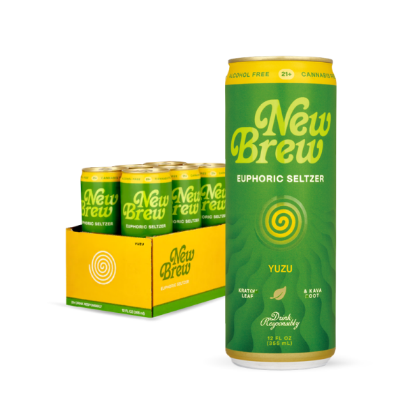 New Brew Yuzu Euphoric Seltzer 6-Pack